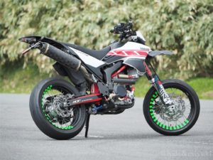 WR250 リアビュー