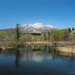 【新潟の絶景】いもり池に行ってきました！いもり池越しの妙高山と黒姫山の景色は素晴らしかったです…
