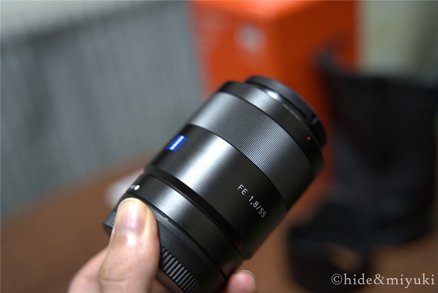 リバーシブルタイプ Sony 単焦点レンズ Sonnar T* FE 55mm F1.8 ZA